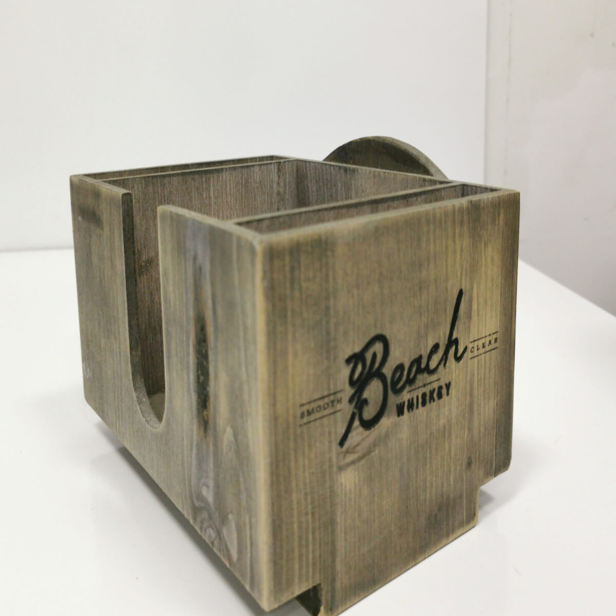 Wooden Napkin Caddy - 图片 2