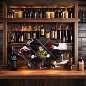 Antique Wine Storage Rack