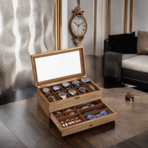 Fashionable Watch & Jewellery Box